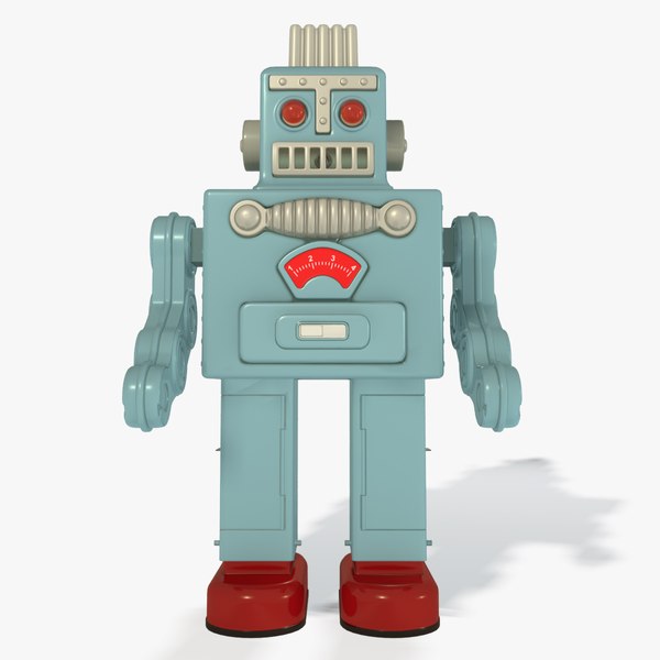 vintage robot toys