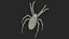 Argiope Trifasciata Spider Rigged per Maya