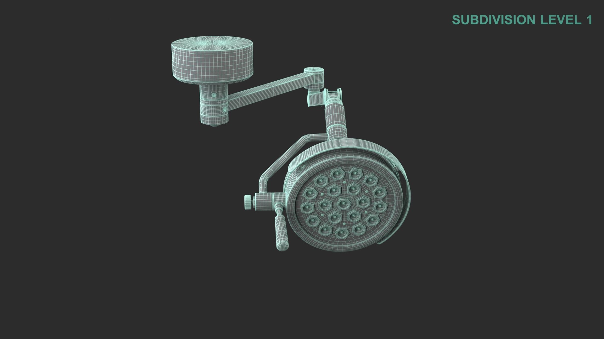 3D Surgical Lamp https://p.turbosquid.com/ts-thumb/Qh/m0o95b/Kw/wireframe0005/jpg/1706600019/1920x1080/fit_q87/bc161e6190e381ed1eac994a1b7630903145e9b5/wireframe0005.jpg