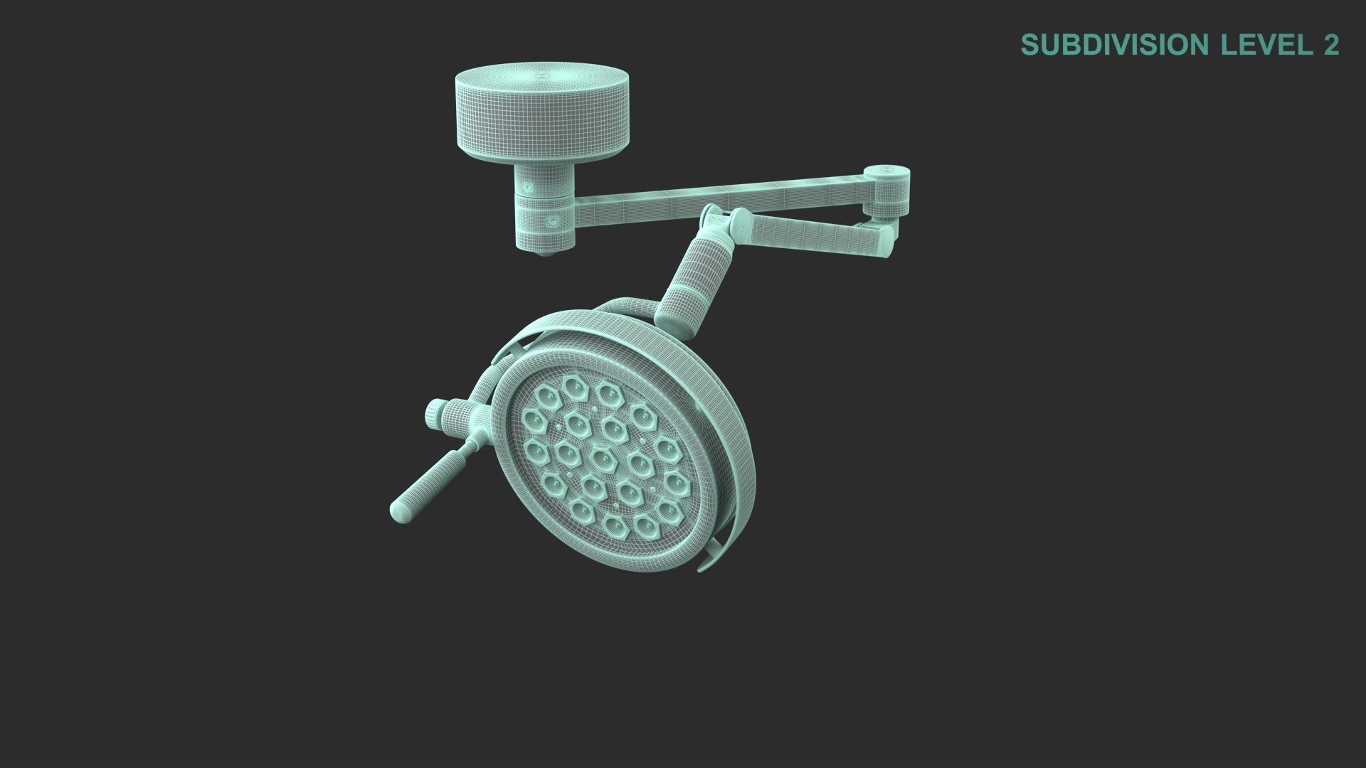 3D Surgical Lamp https://p.turbosquid.com/ts-thumb/Qh/m0o95b/kx/wireframe0001/jpg/1706600016/1920x1080/fit_q87/70974fe89ad881271c27adbfb231c49681f89dcd/wireframe0001.jpg