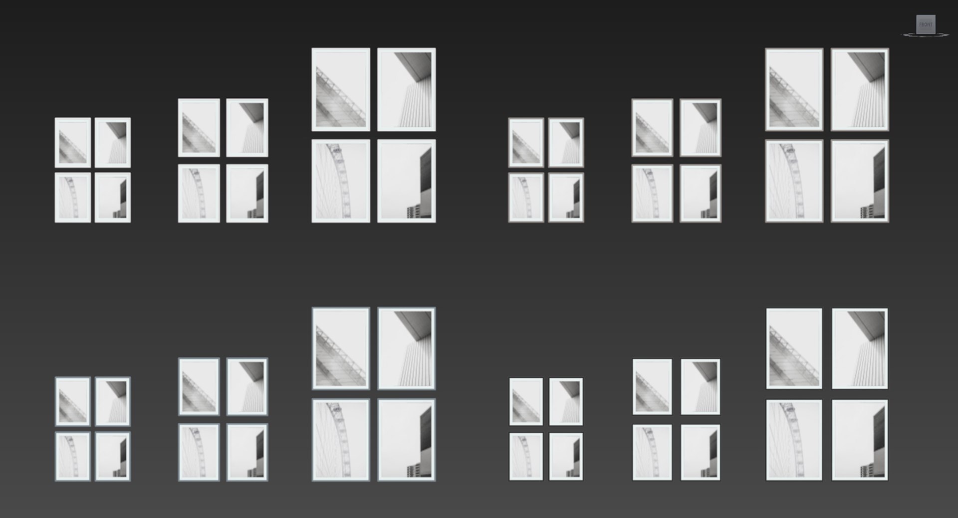 3D model picture frames set -90 https://p.turbosquid.com/ts-thumb/Qh/nFvuUP/CDTr9Ib2/c7/jpg/1559974473/1920x1080/fit_q87/1f96b4f5719ac01823ec328b36abfc9accee07de/c7.jpg