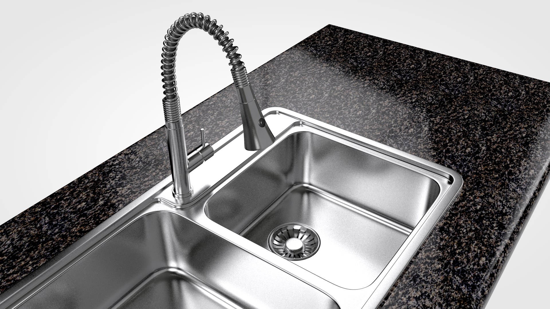 Kitchen Sink Model - TurboSquid 1729561