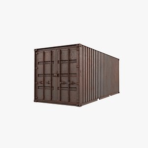 container modelling 3D model