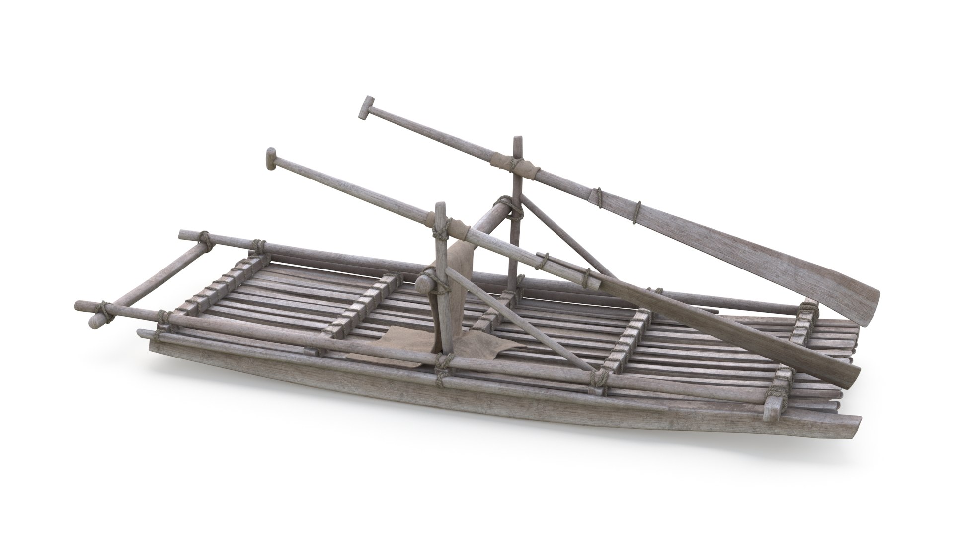 Raft 3D Model - TurboSquid 2058871