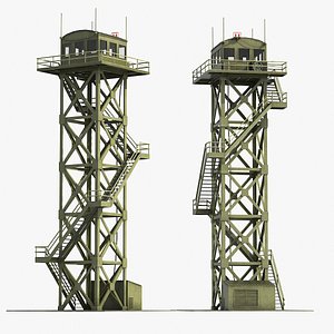 3D model Watchtowers v3