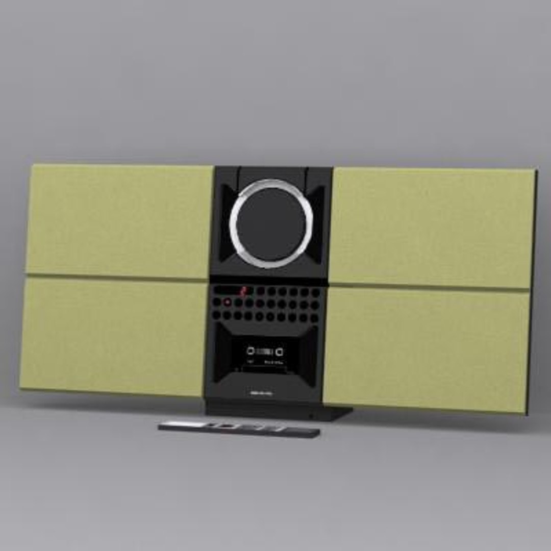 3dsmax Bang Beosound Century