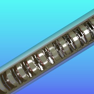 electric centrifugal pump oil 3d blend