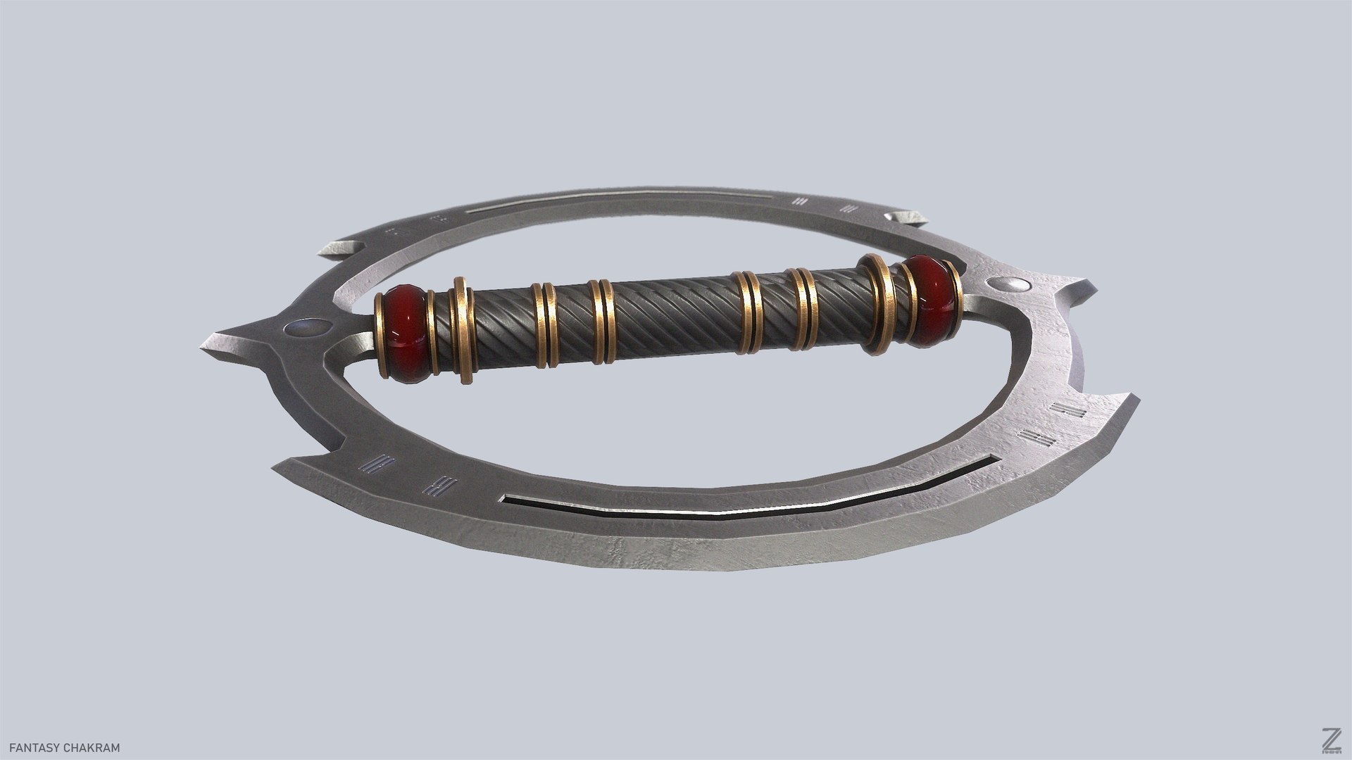 Fantasy chakram 3D model https://p.turbosquid.com/ts-thumb/Qh/zfNvaG/Pm/fantasy_chakram_03_cam05/jpg/1780964467/1920x1080/fit_q87/77a302995923034fd7b70e78e6fa7de272f26a9f/fantasy_chakram_03_cam05.jpg