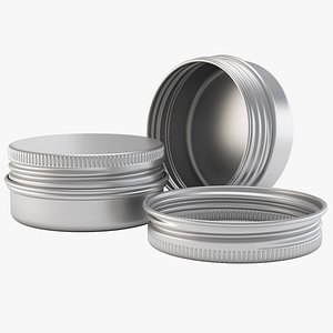 15ml aluminium jar model