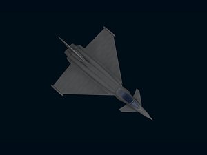 eurofighter fighter obj