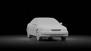 3D Lexus ES 1997 model