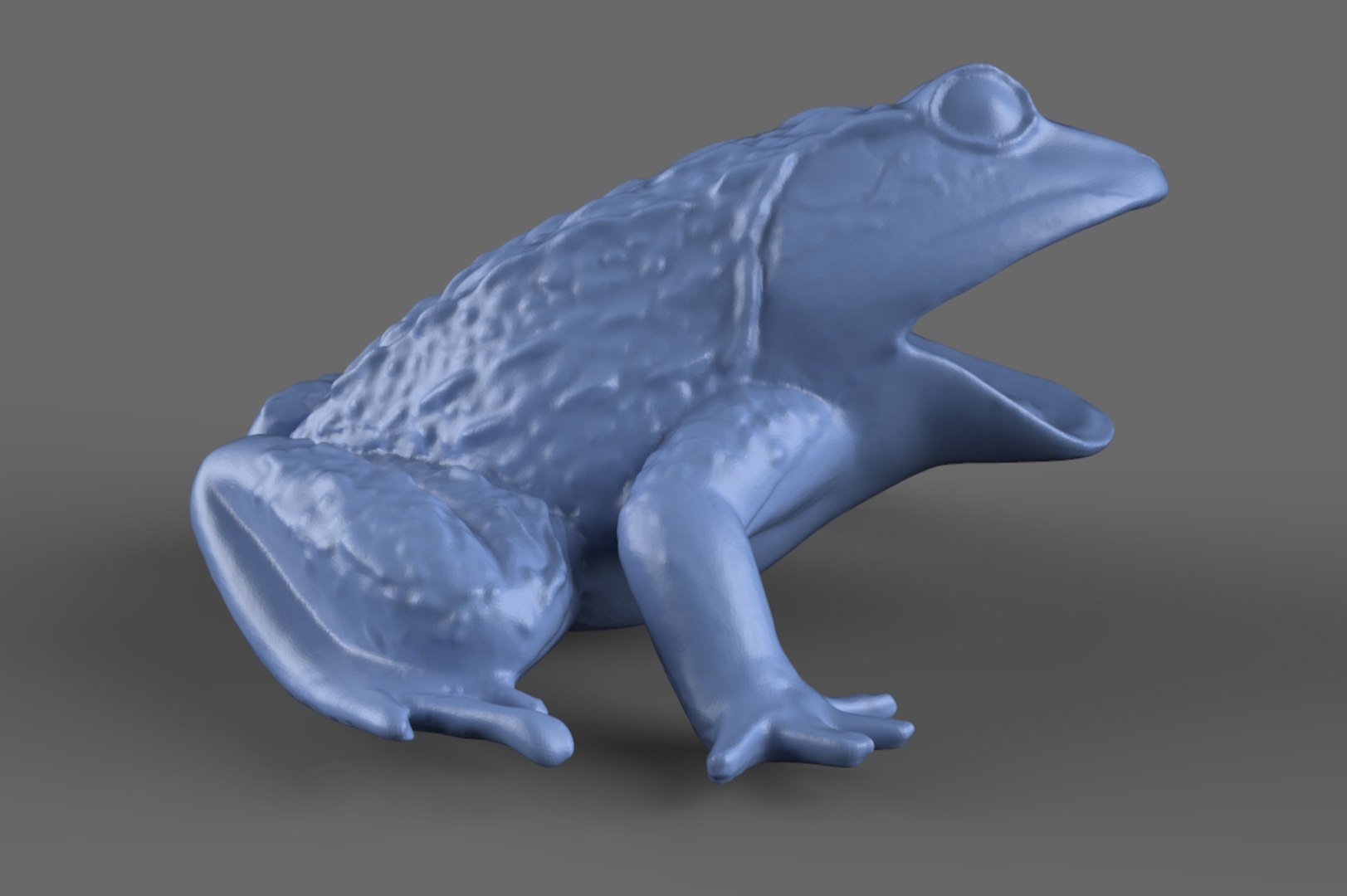 3d Model Scan Frog Toy