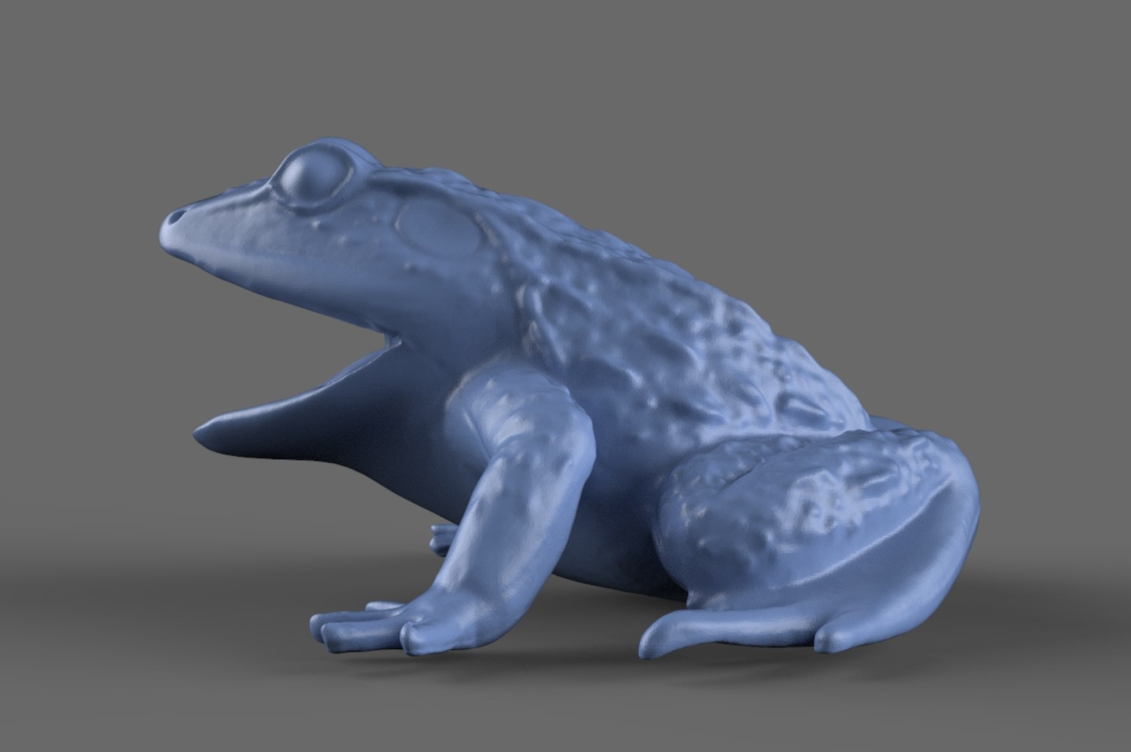 3d Model Scan Frog Toy