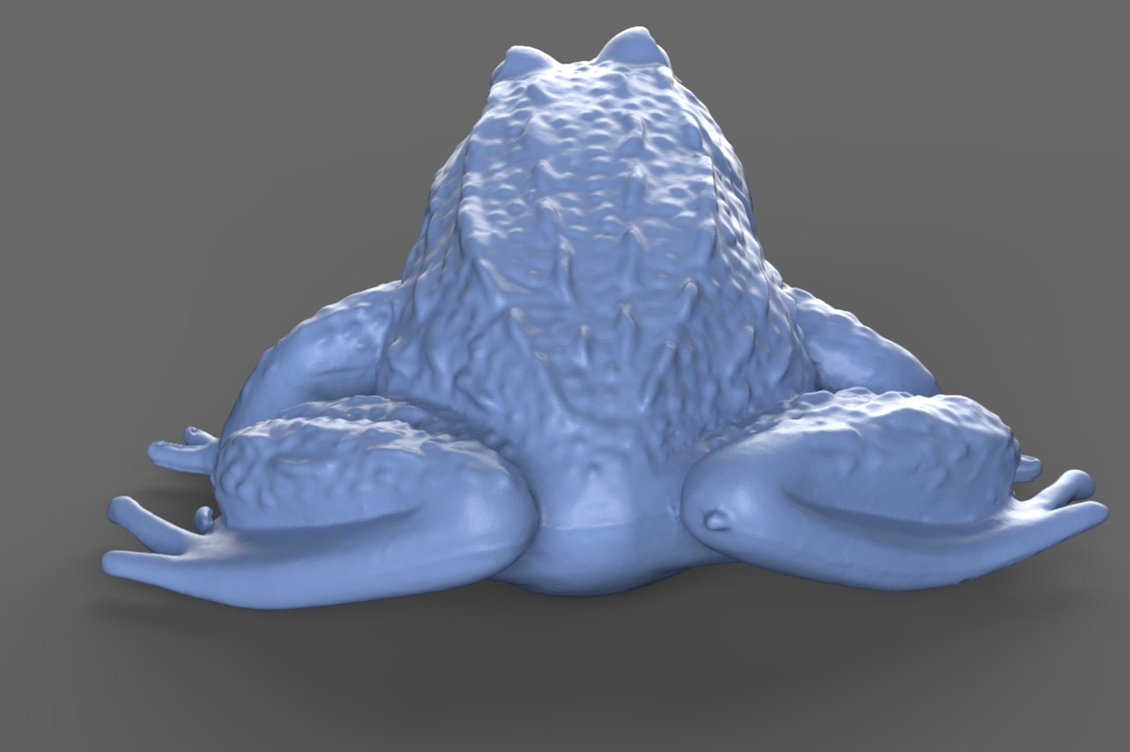 3d Model Scan Frog Toy