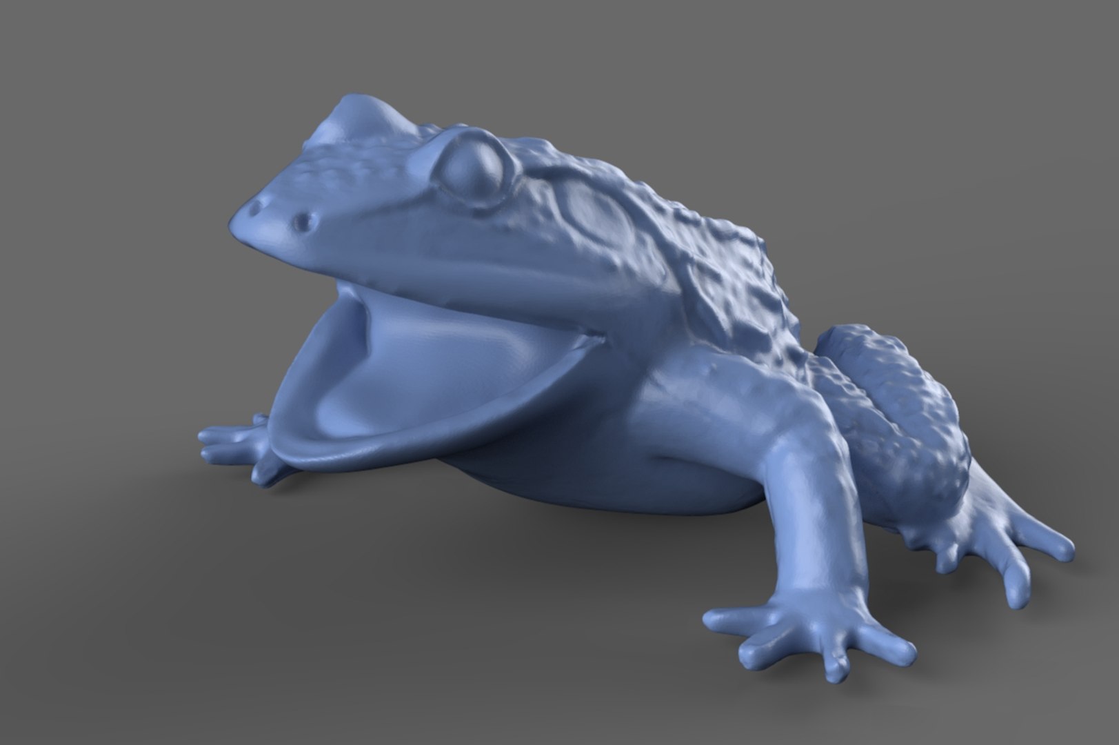 3d Model Scan Frog Toy