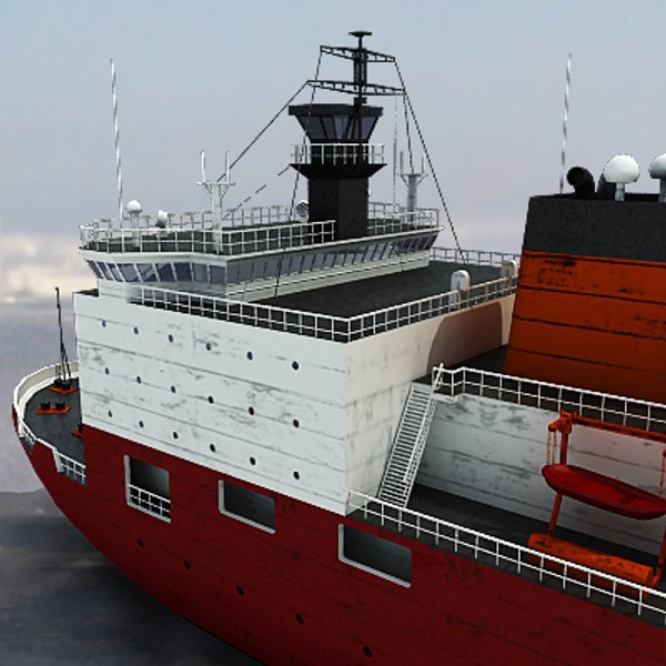 3dsmax healy icebreaker