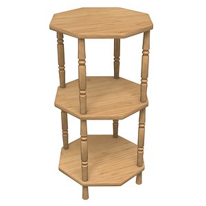 3D shelf furnishing shelving