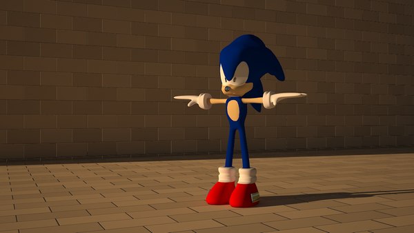 Characters Sonic 3D Models for Download | TurboSquid