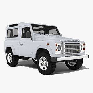 3D Land Rover Defender 90