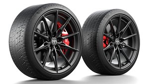 Toyota Supra 2025 Wheel with Brake