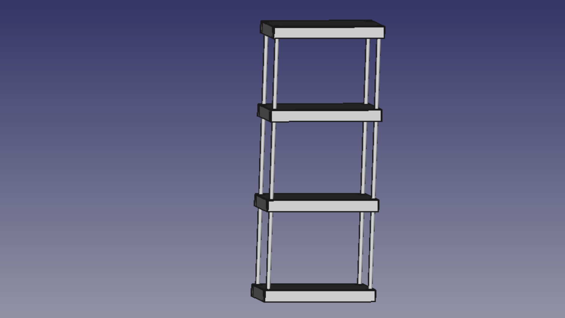 3D Shelf - TurboSquid 2195008