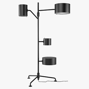 floor lamp statistocrat 3d model