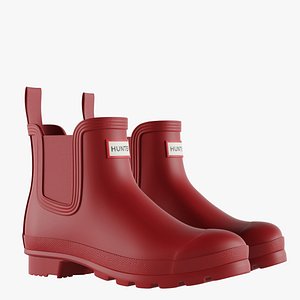 3D Chelsea Rain Boots 2