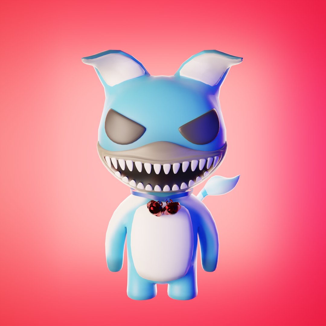 Free 3D Model Cartoon Mysho Cat 3D Model - TurboSquid 2061639