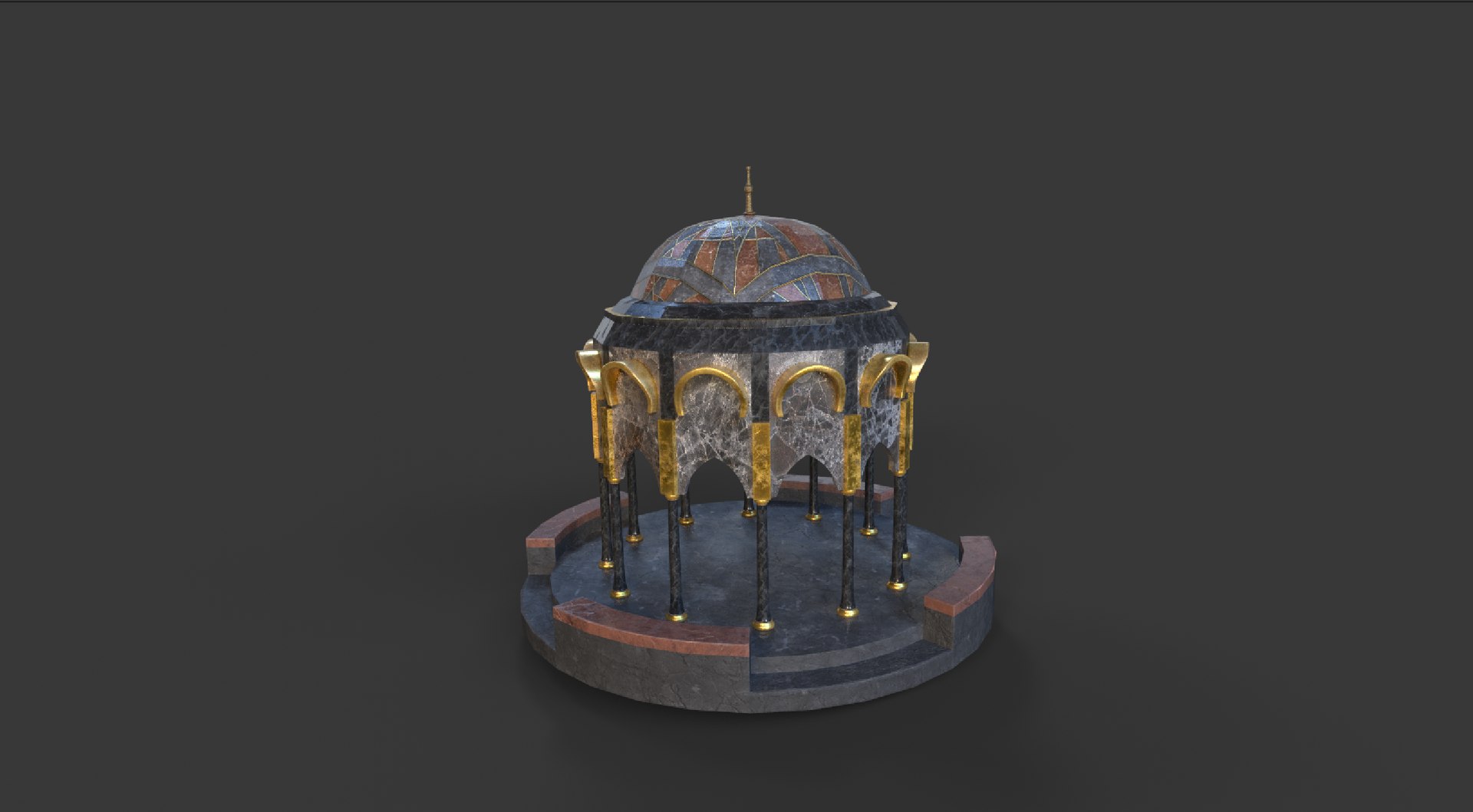 3D Ottoman Dome Pavilion https://p.turbosquid.com/ts-thumb/Qi/XojC0R/cM/02_a1/png/1750287985/1920x1080/fit_q87/7095fad5cd1f9ac3c2b727acfe06f81849fad769/02_a1.jpg