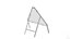Road Narrows Right Triangular Road Sign 3D model