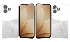 Oppo A6c Feather White model