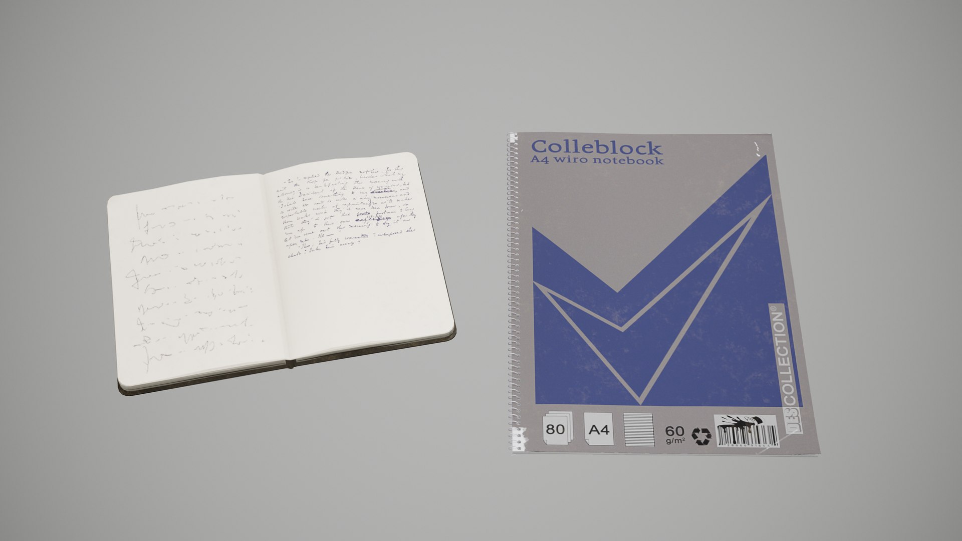 3D notebooks journals model https://p.turbosquid.com/ts-thumb/Qi/fokShA/InLjCE1p/screenshot002/png/1588340027/1920x1080/fit_q87/3bbb3d69cf113ac144b48f075c6121668107d318/screenshot002.jpg