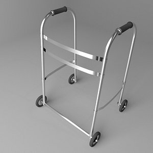 rollator walker 3D