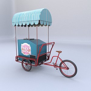 Ice Cream Cart 3D