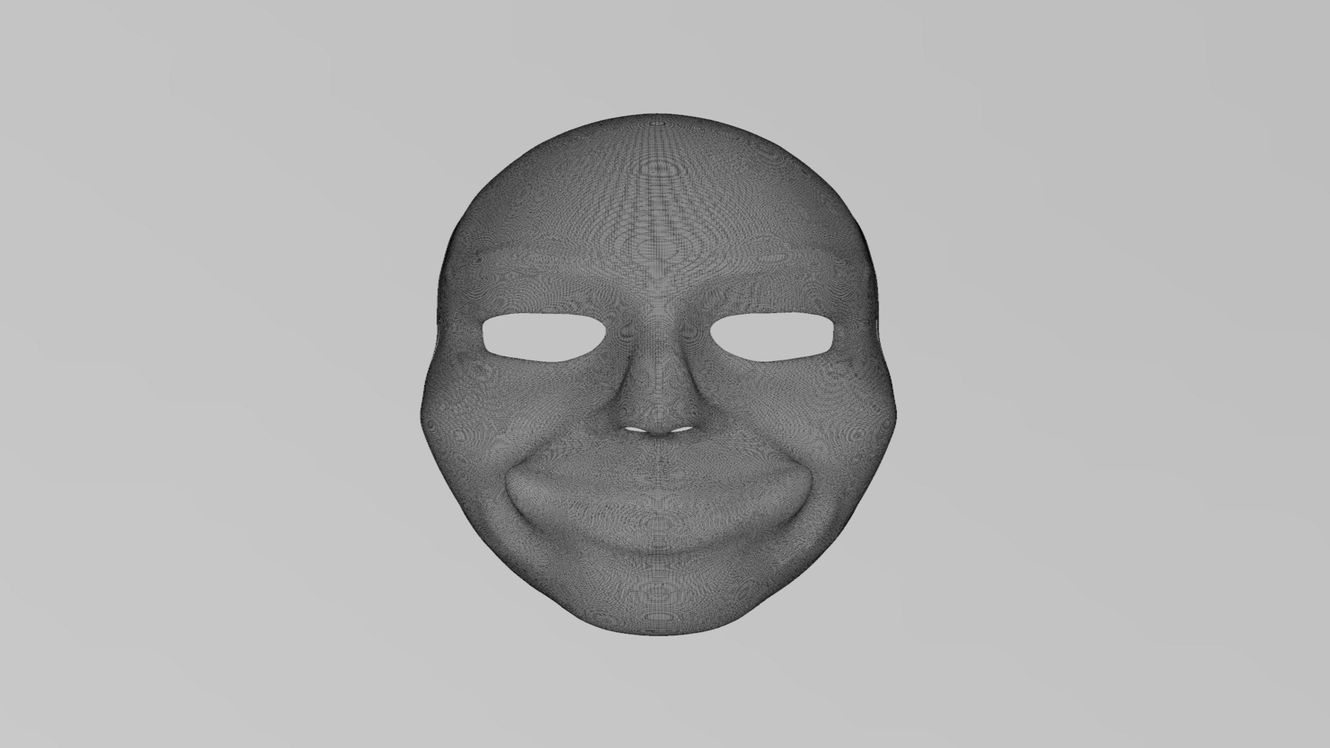 3D model The Purge Mask Female Face Purge Night Cosplay Mask 3D print