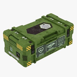 Sci-Fi Storage Crate