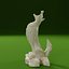 Howling Wolf 3D print model