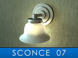 sconce bulb 3d model