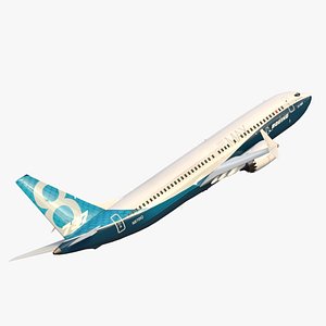 3D model B738 MAX CH SC