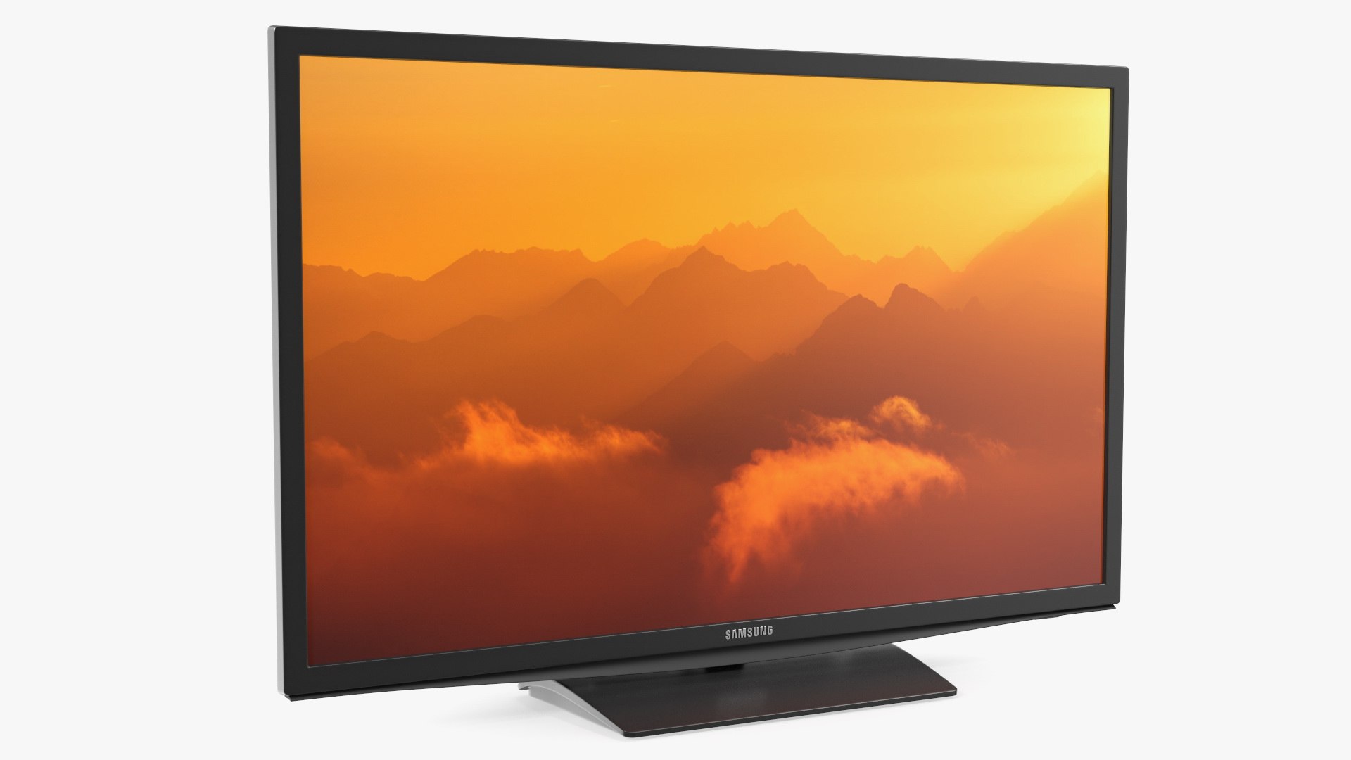 Samsung LCD Television 28 inch 3D model preview