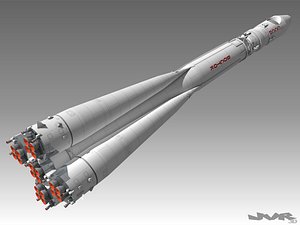 Vostok 1 Space Rocket
