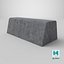 Concrete Curb - 18 inches