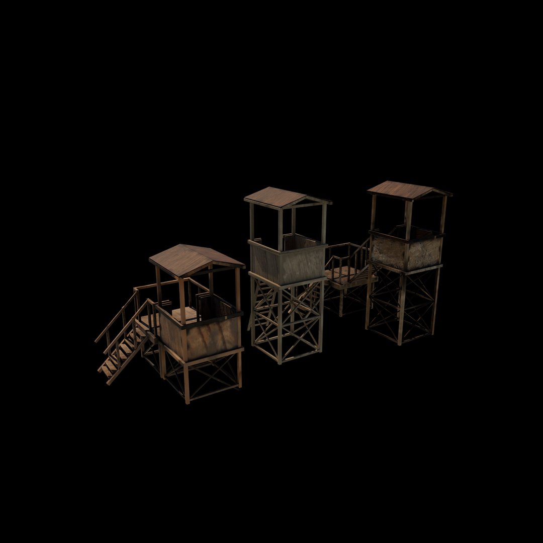 3D Military Guard Tower 3D model model https://p.turbosquid.com/ts-thumb/Qj/Aqp96Z/Ks/militaryguardtowertexture_1/jpg/1752833998/1920x1080/fit_q87/b285d661e84f8eca2820b85f4a9f65c1244df5d4/militaryguardtowertexture_1.jpg
