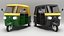 rickshaw auto 3D model