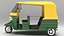 rickshaw auto 3D model