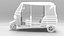 rickshaw auto 3D model