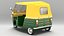 rickshaw auto 3D model