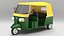 rickshaw auto 3D model