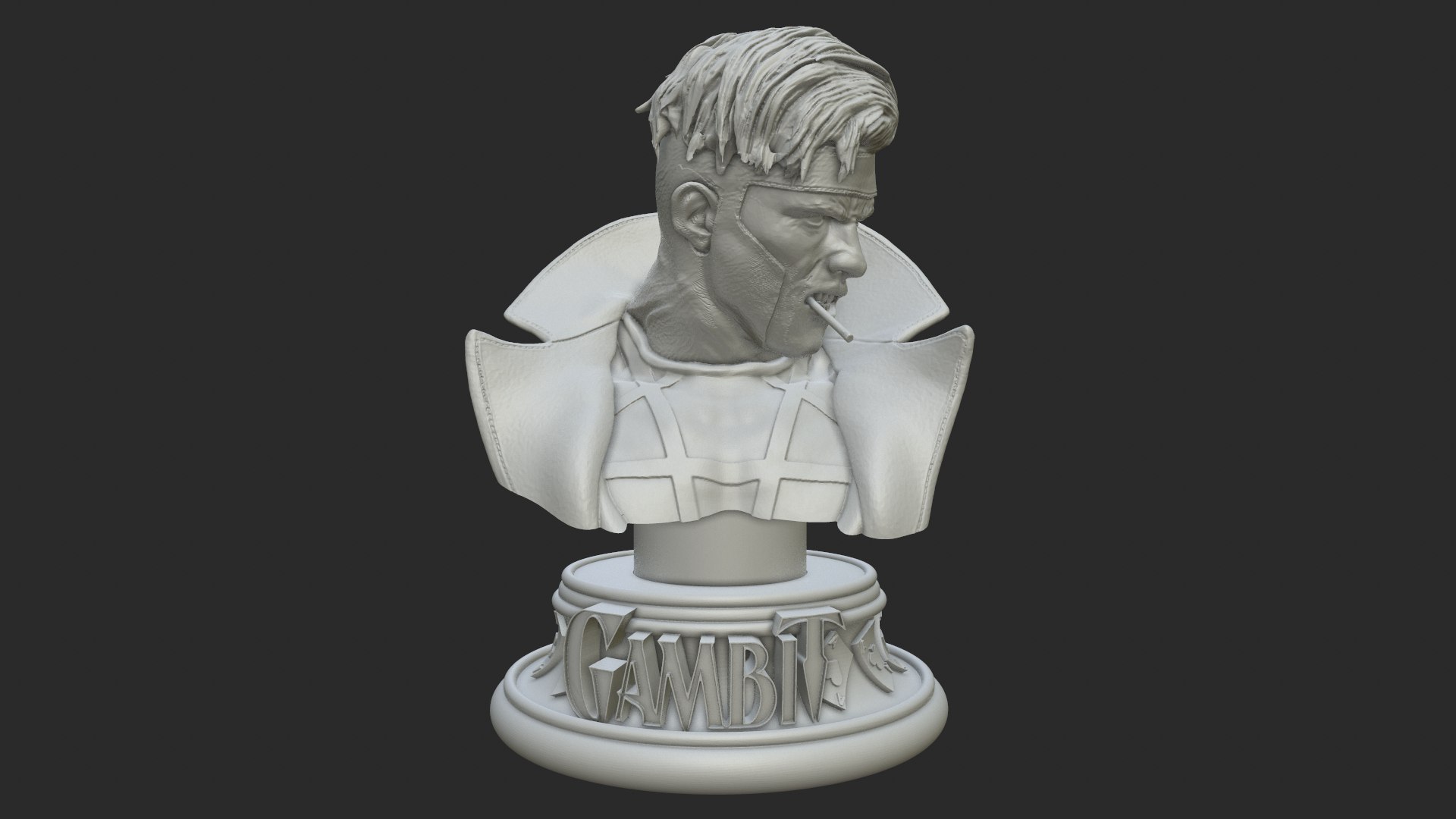 modèle 3D de Buste Gabit - Fan Art modèle d'impression 3D - TurboSquid