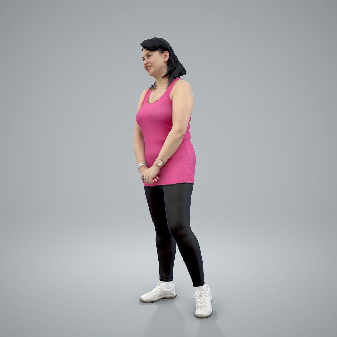 axyz normal human 3d model